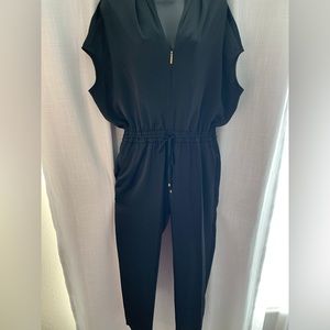 Lauren Ralph Lauren Zip top drawstring waist Jumpsuit